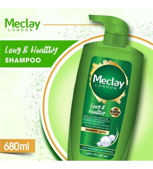 New Meclay London Long&Healthy Shampoo 680ml